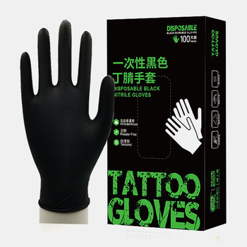 100Pcs Disposable Gloves Latex Rubber Universal Household Kitchen Dishwashing Gloves Work Garden Universal for Left Right Hand